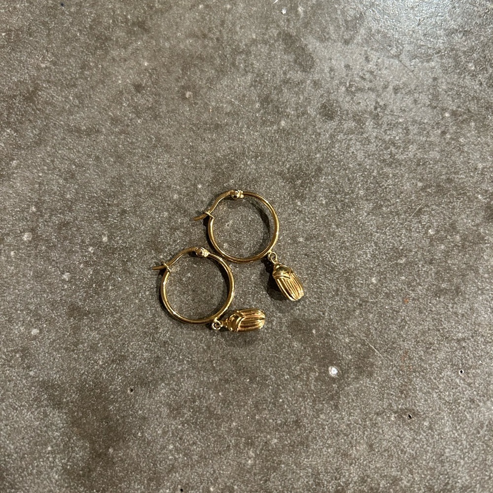 Scarab Earrings